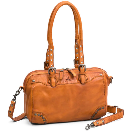 House Of Nordic Vintage Rocks Bowlingväska i Skinn Cognac