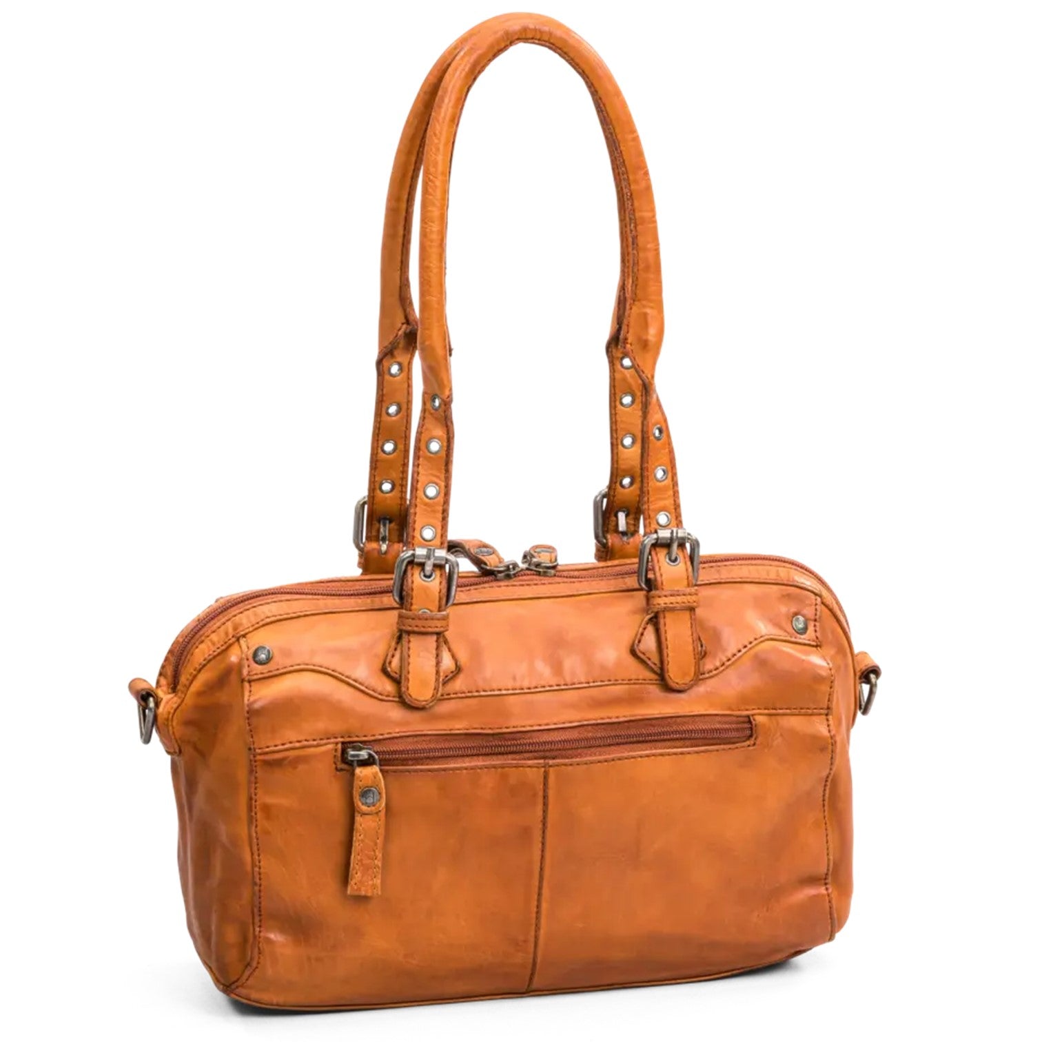 House Of Nordic Vintage Rocks Bowlingväska i Skinn Cognac