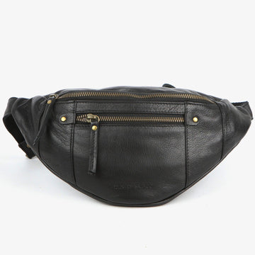 House Of Sajaco Midjeväska i Skinn Svart