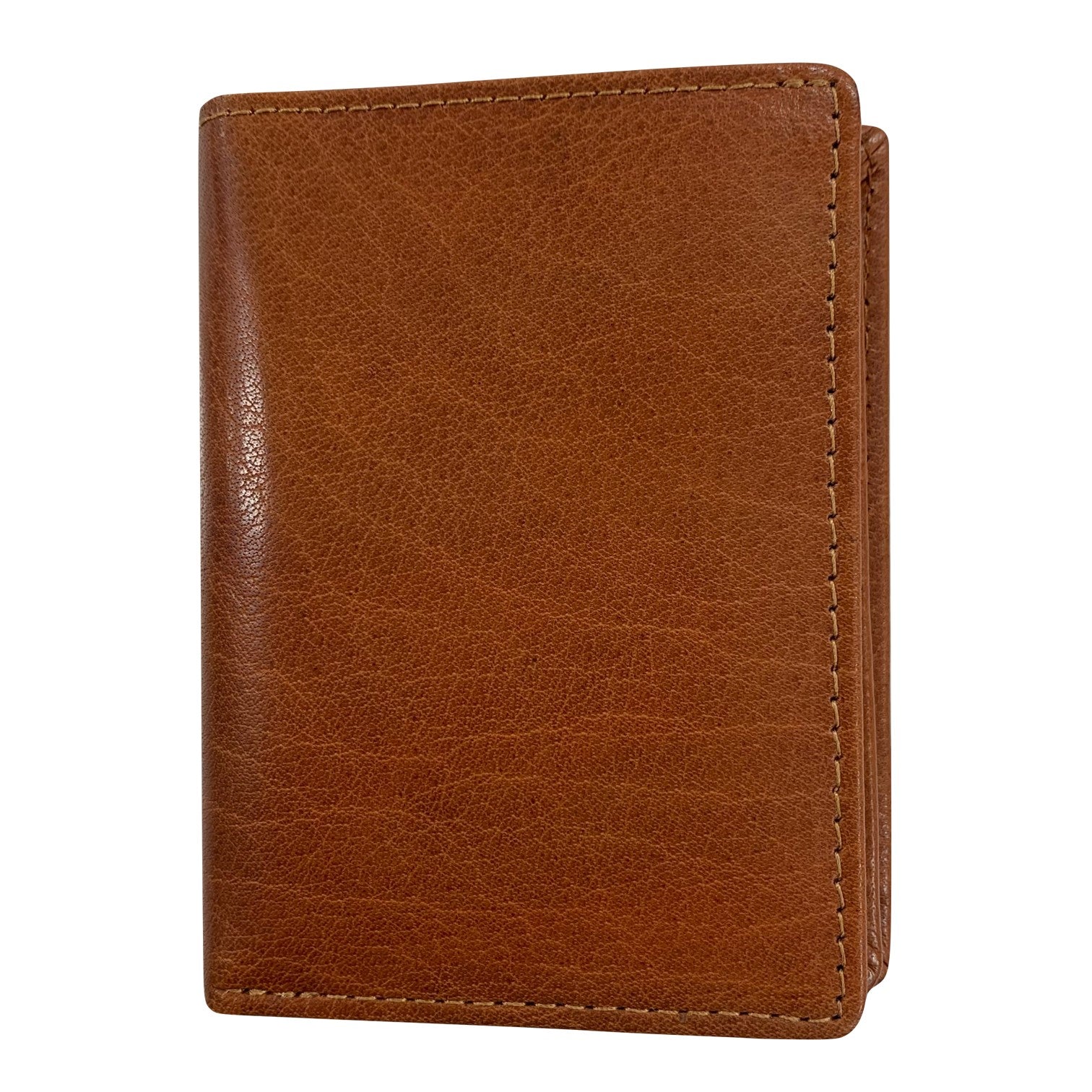 Luca Ferri Plånbok Liten i Skinn Cognac