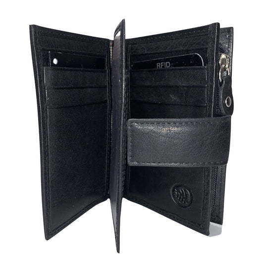 Luca Ferri Plånbok i Skinn Svart