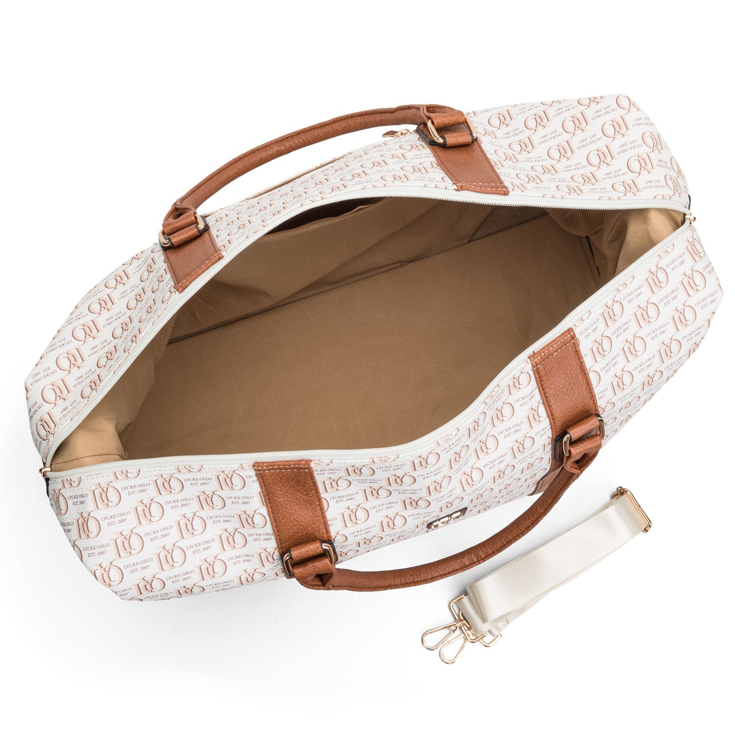 Lycke Saga Weekendbag Stor Beige