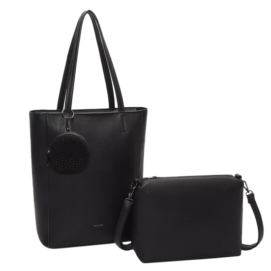 Puccini Two-in-One Shopperväska Svart