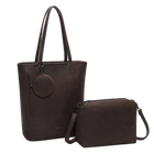 Puccini Two-in-One Shopperväska Brun