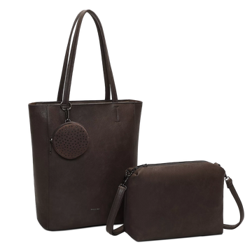 Puccini Two-in-One Shopperväska Brun