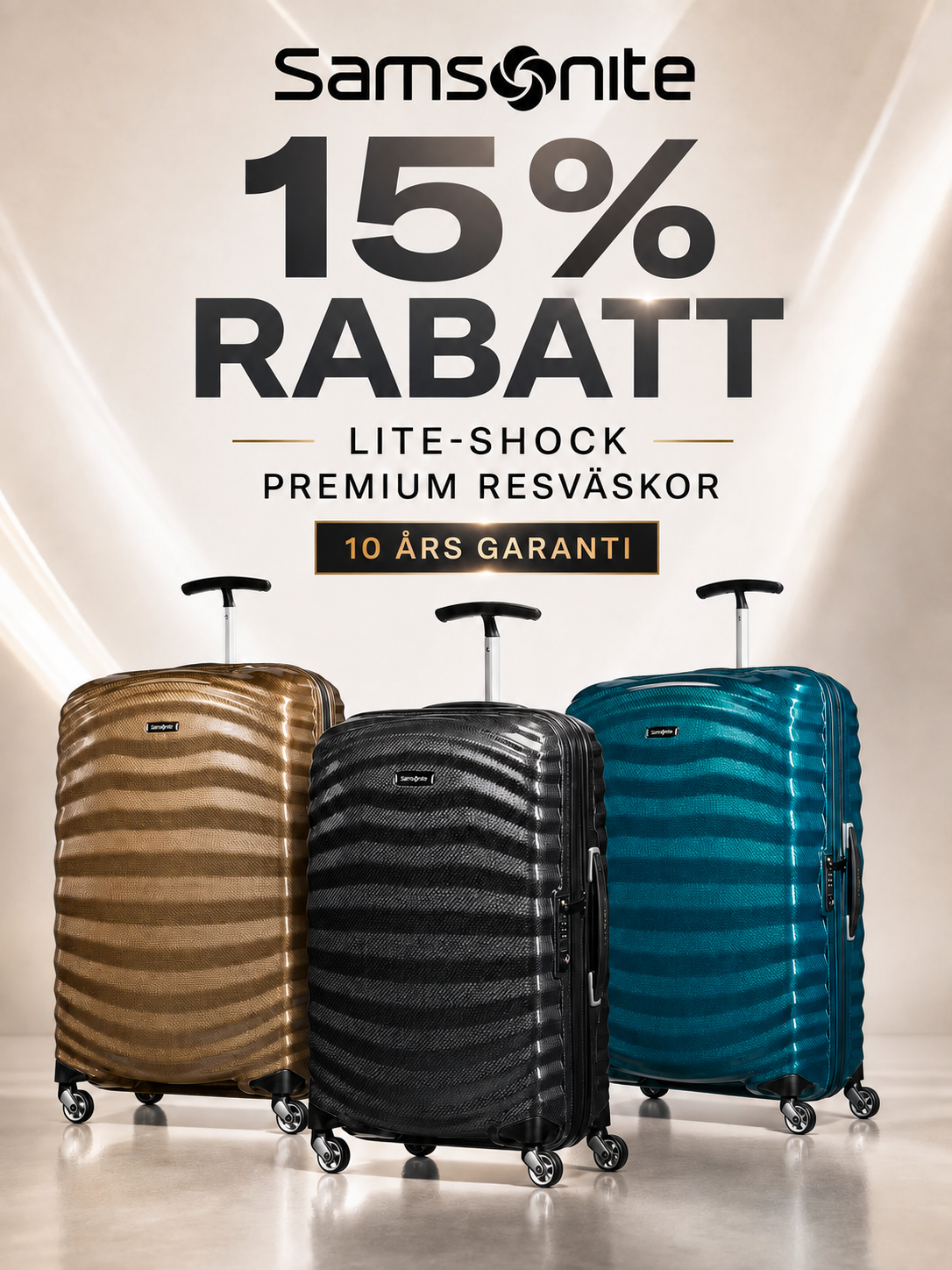 SAMSONITE LITE-SHOCK