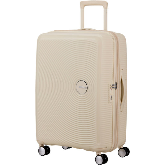 American Tourister Soundbox 67cm Mellanstor Resväska Coconut Sand
