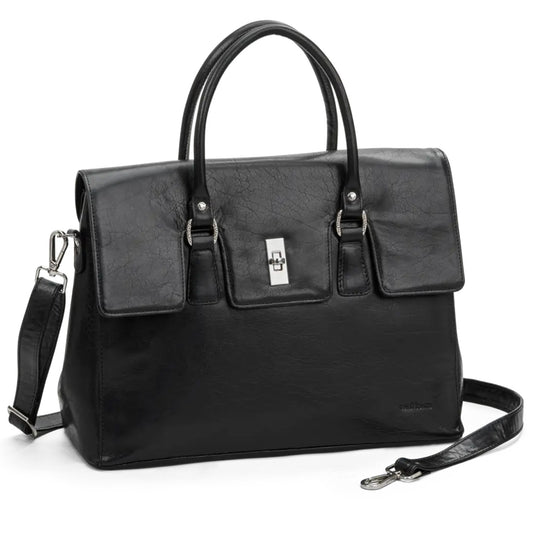 The Monte LK Handväska i Skinn Svart