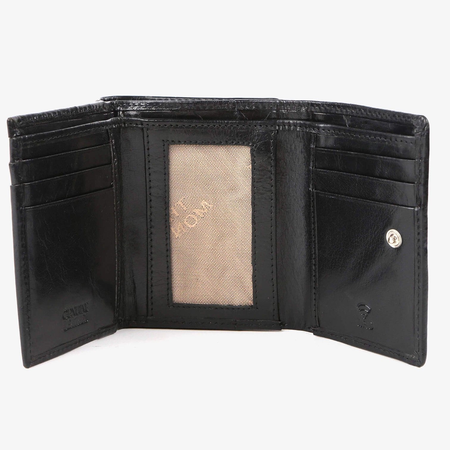 The Monte Dam Plånbok i Skinn Liten Svart