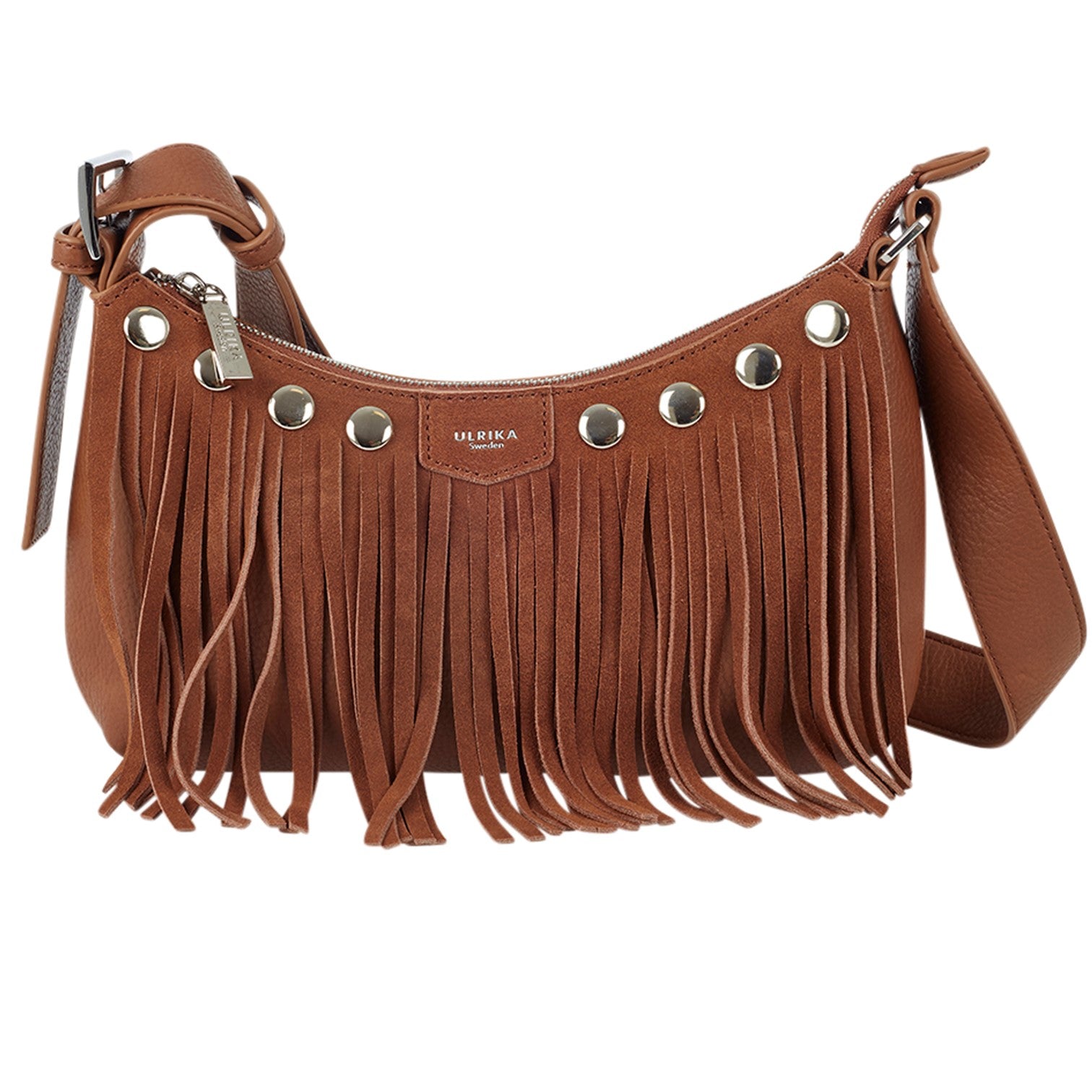 Ulrika Fringes Axelväska Brun