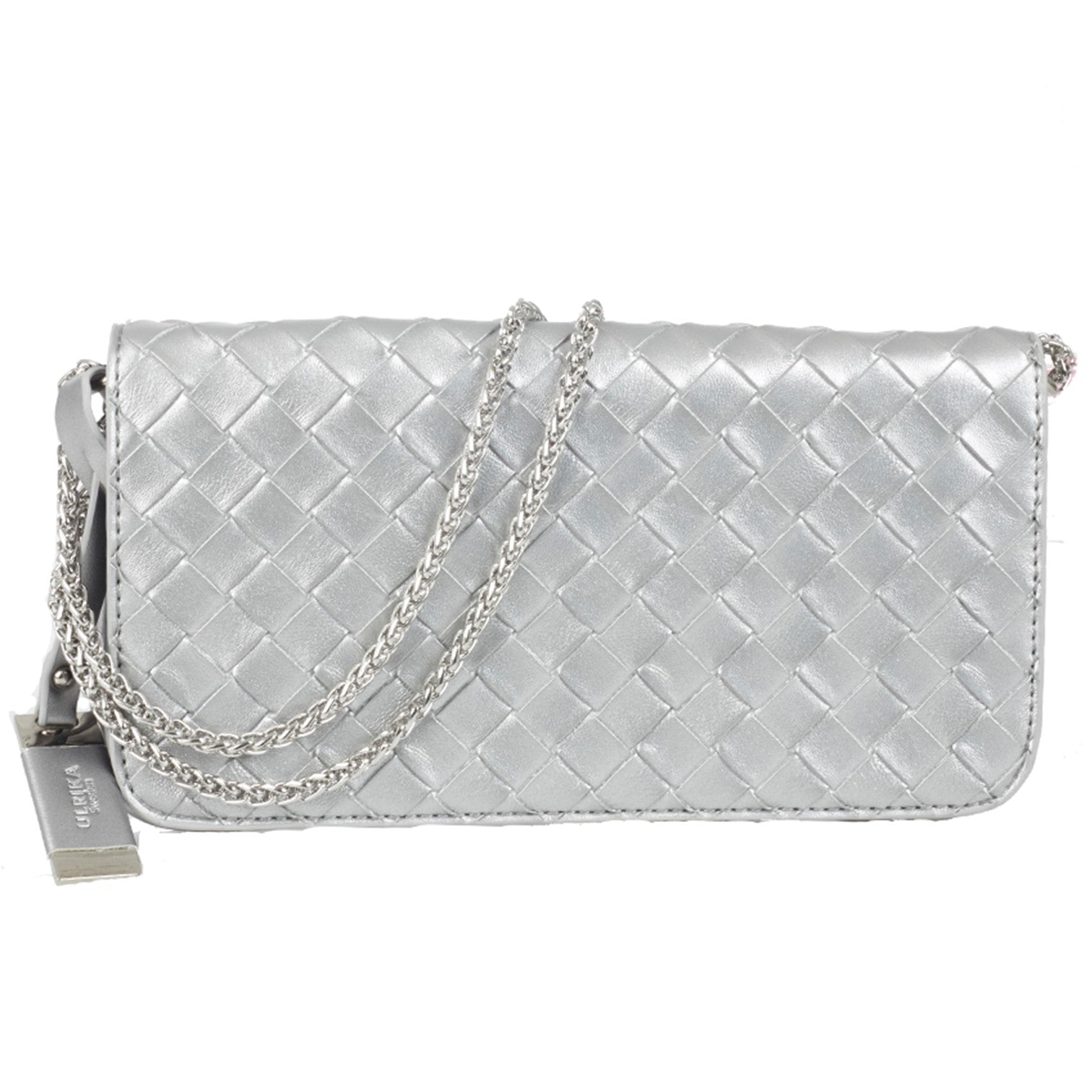 Ulrika Sweden Braid Axelväska Silver