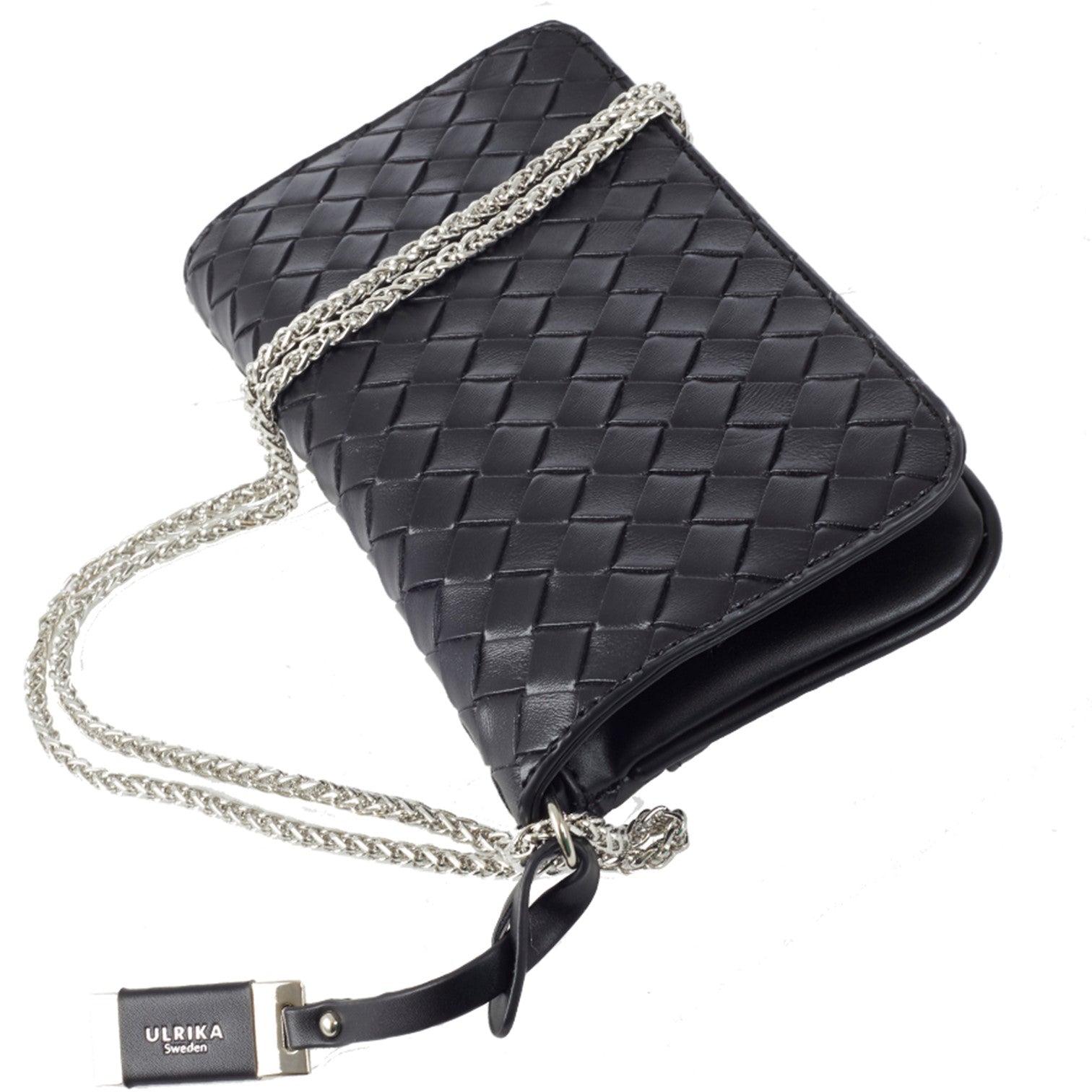 Ulrika Sweden Braid Axelväska Svart