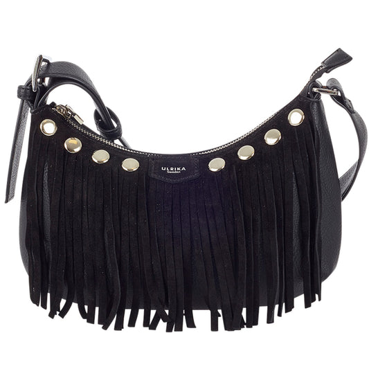 Ulrika Fringes Axelväska Svart