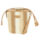 Ulrika Straw Hinkväska Beige