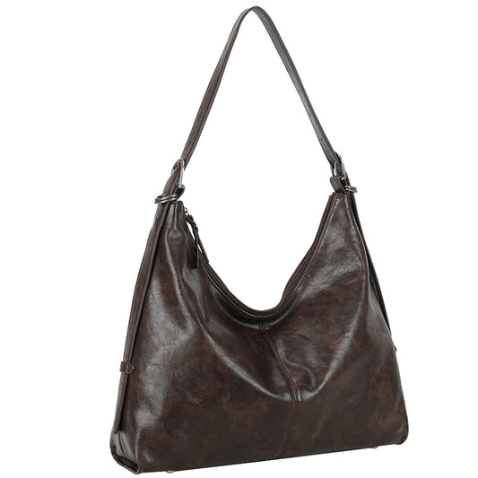 Ulrika Vintage Hoboväska Stor Brun