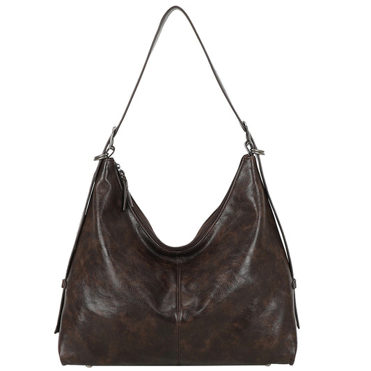 Ulrika Vintage Hoboväska Stor Brun