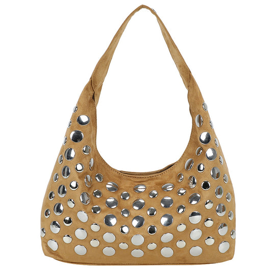 Ulrika Rivets Axelväska Camel