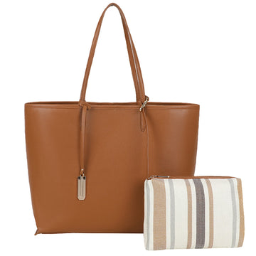 Ulrika Vändbar Stor Kasse Cognac