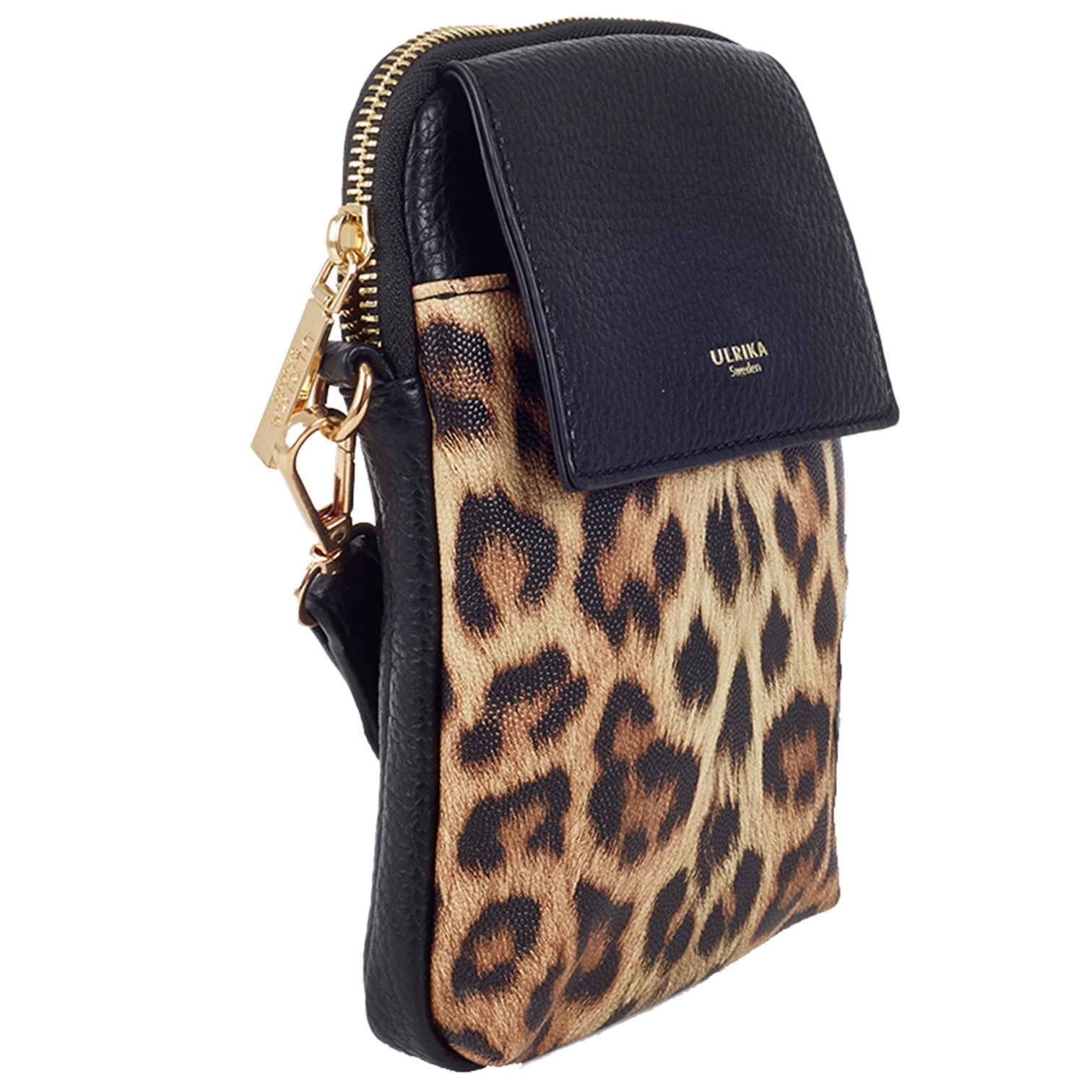 Ulrika Dam Mobilväska Leopard