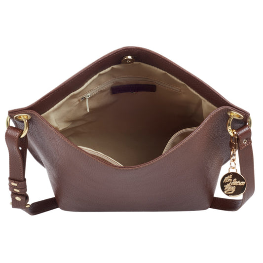 Ulrika Italy Bucket Bag i Skinn Svart