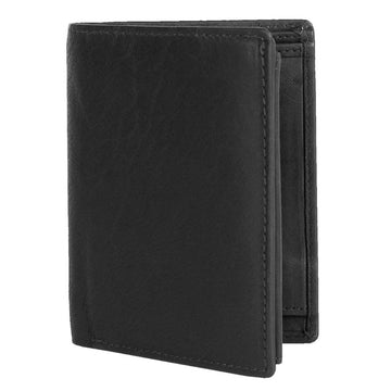 Adriatik Plånbok i Skinn Svart