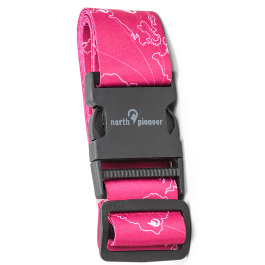 North Pioneer Bagagerem Röd/Rosa