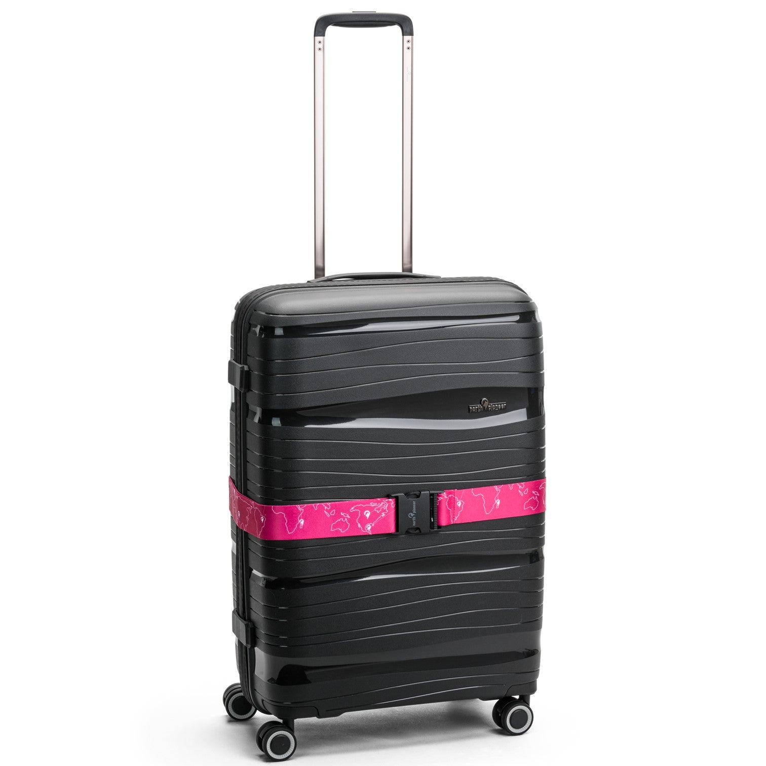 North Pioneer Bagagerem Röd/Rosa