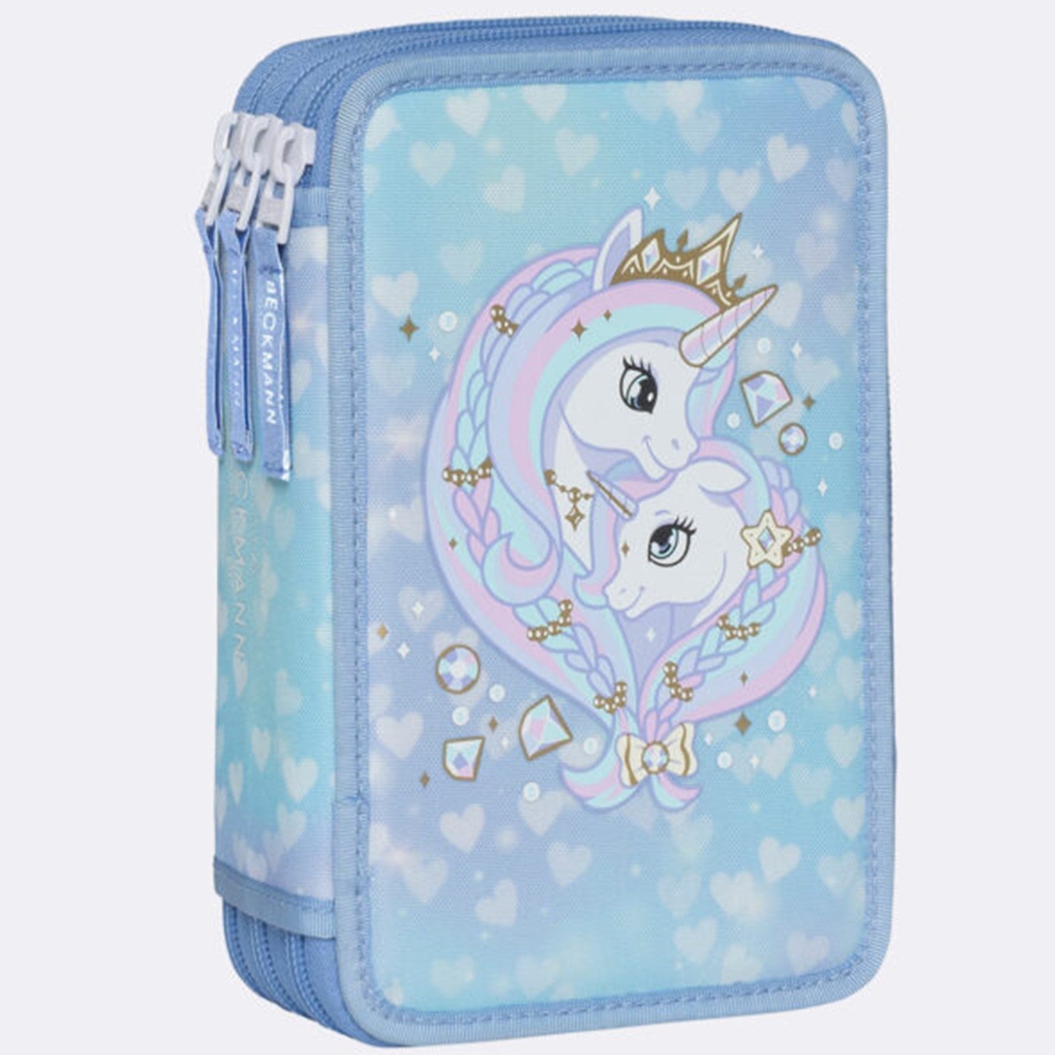 Beckmann Pennfodral 3Fack Ice Blue Princess