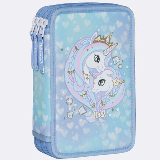 Beckmann Pennfodral 3Fack Ice Blue Princess