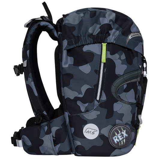 Beckmann 22L Ryggsäck Camo Rex Svart