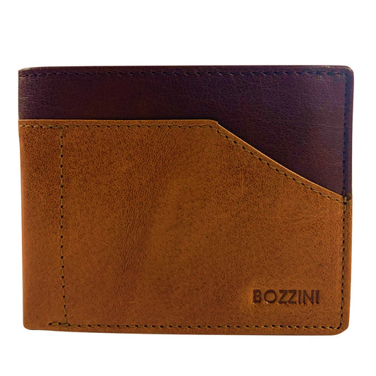 Bozzini Dollar Plånbok i Skinn Brun