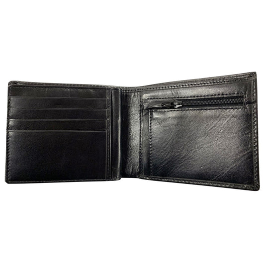 Bozzini Dollar Plånbok i Skinn Svart