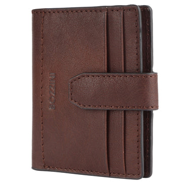 Bozzini Plånbok Liten i Skinn Brun