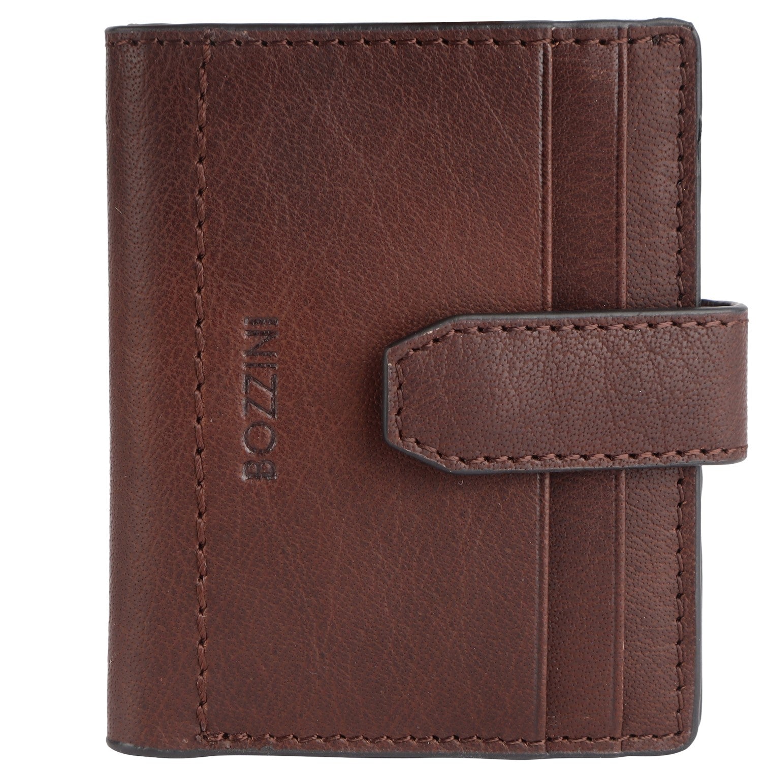 Bozzini Plånbok Liten i Skinn Brun