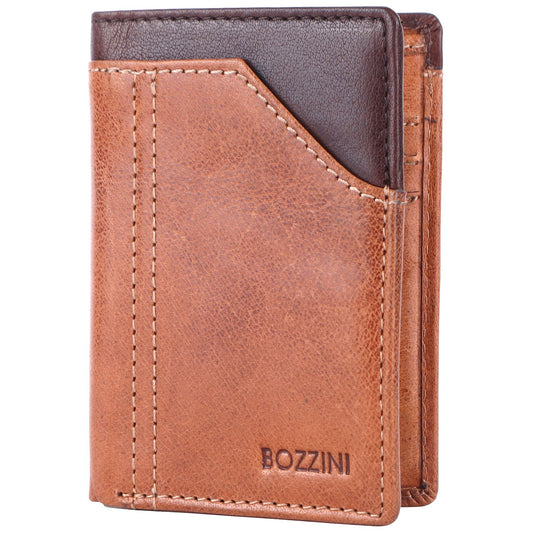 Bozzini Plånbok Mini i Skinn Cognac