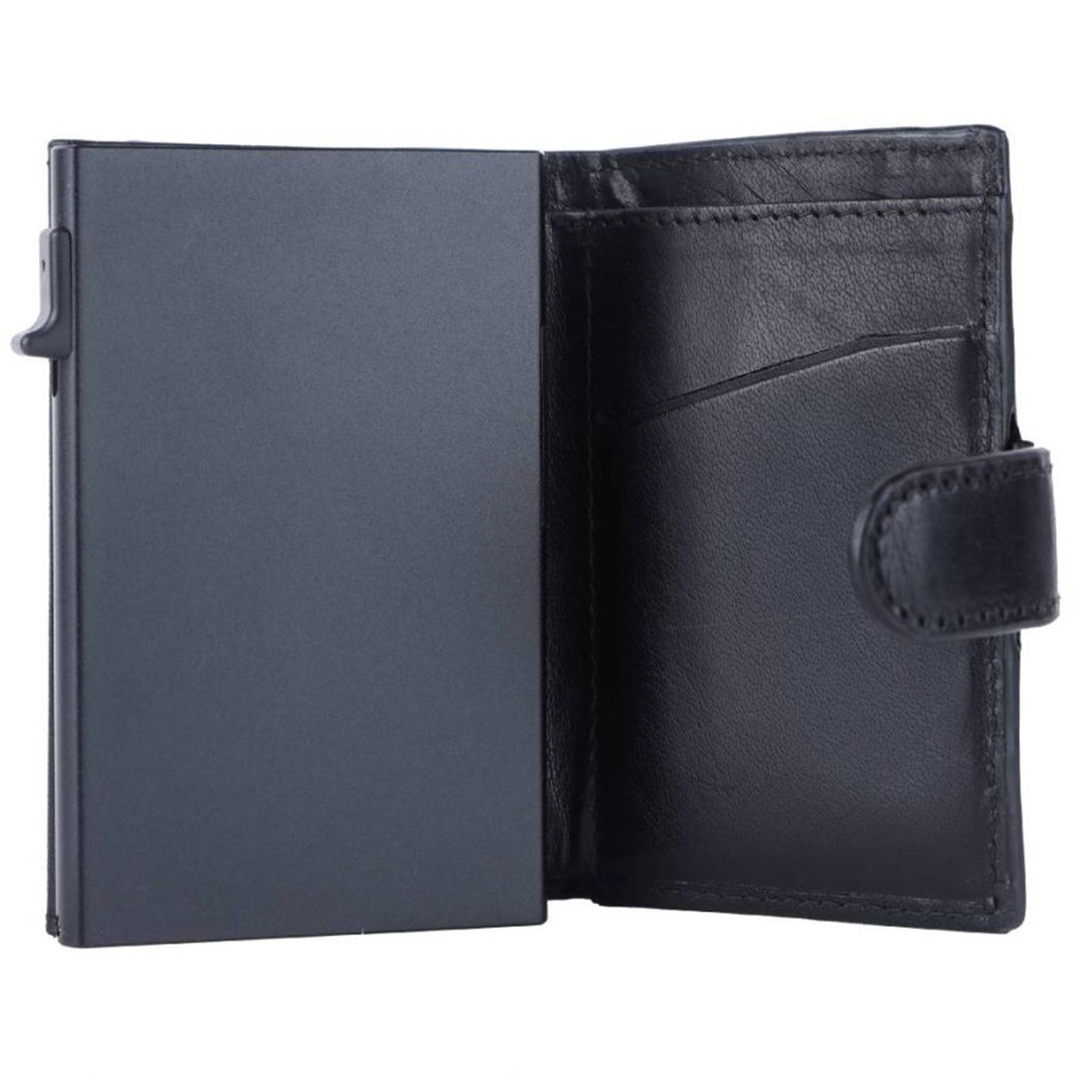 Bozzini Vintage Skinnplånbok Svart