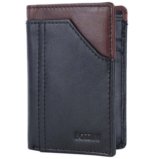 Bozzini Plånbok Mini i Skinn Svart