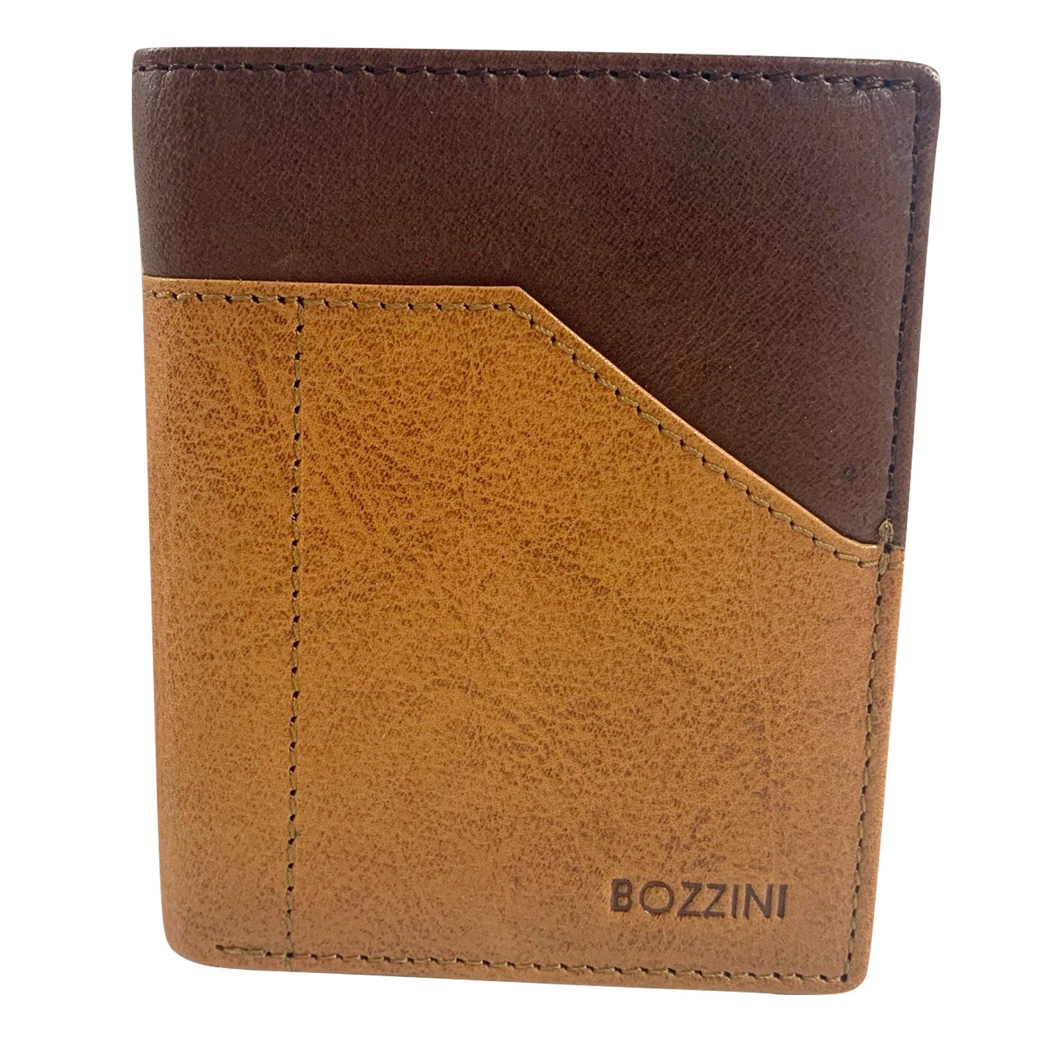 Bozzini Job Plånbok i Skinn Brun