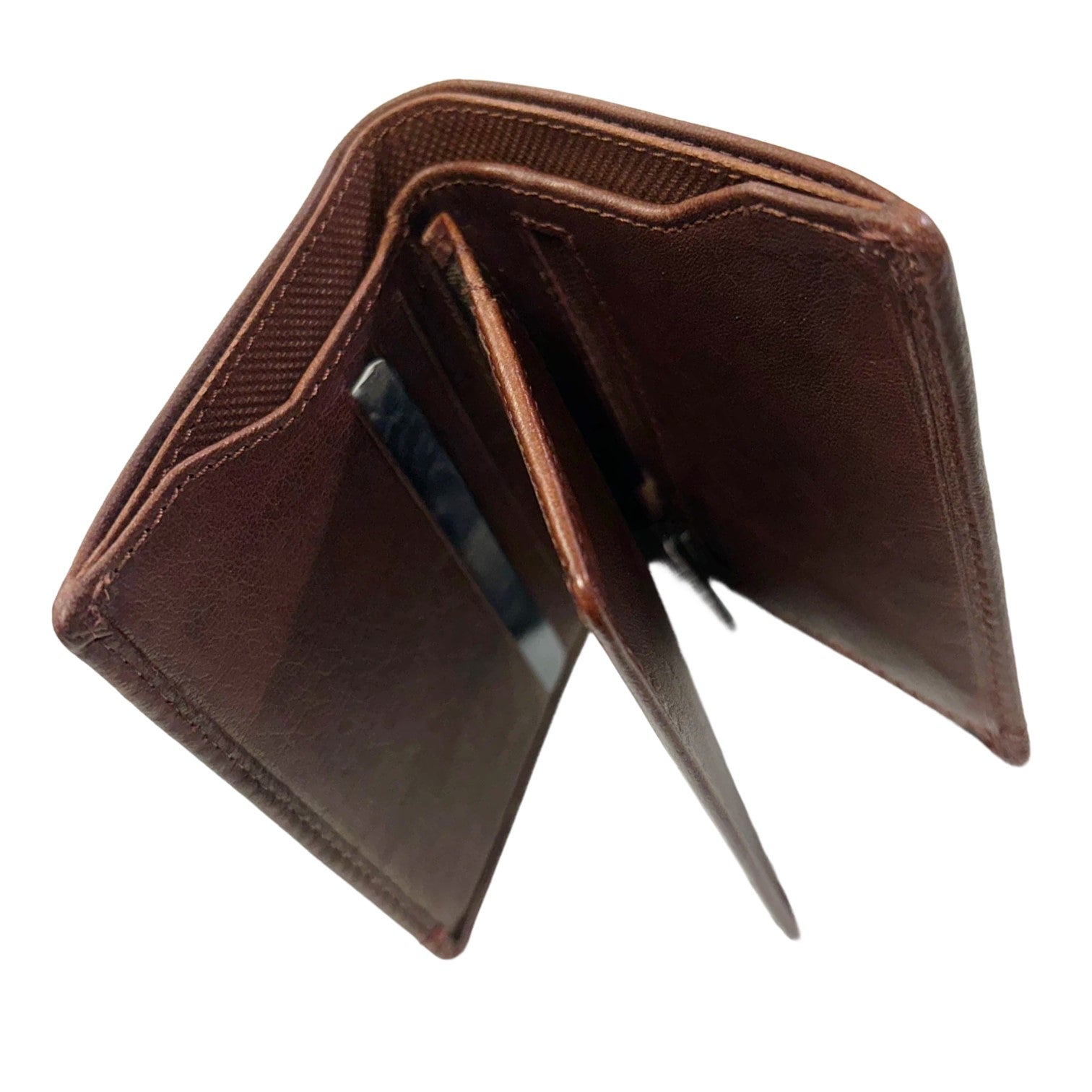 Bozzini Zak Plånbok i Skinn Brun