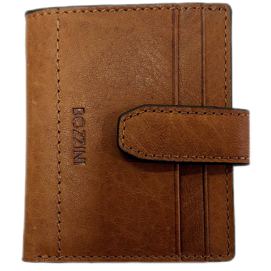 Bozzini Plånbok Liten i Skinn Cognac