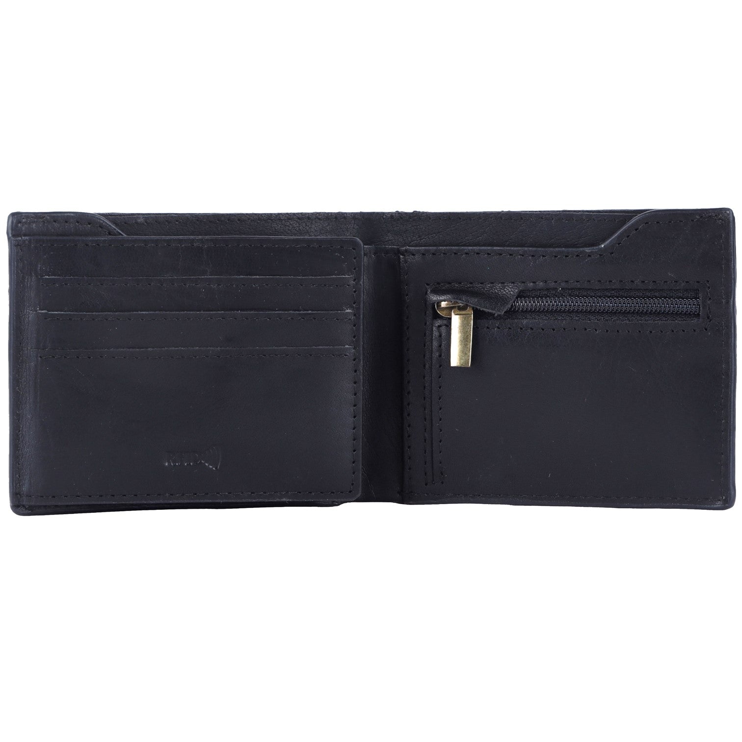 Bozzini Pocket Plånbok i Skinn Svart