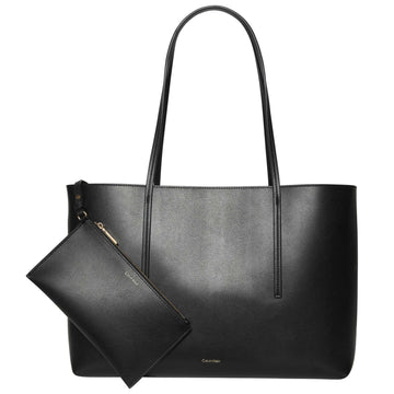 Calvin Klein Lyx Shopper Svart