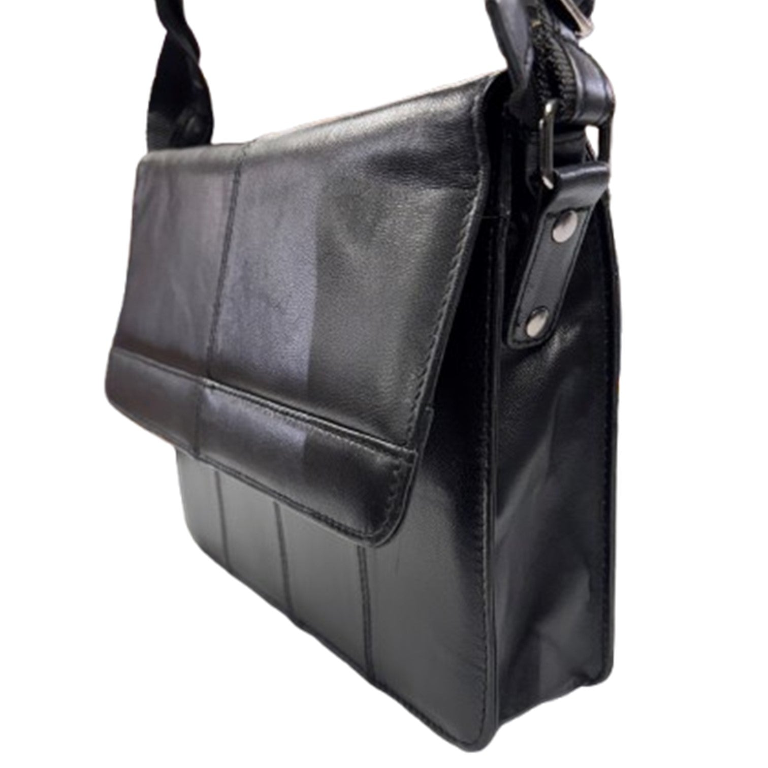 Duffy Klaffväska Fårnappa Svart