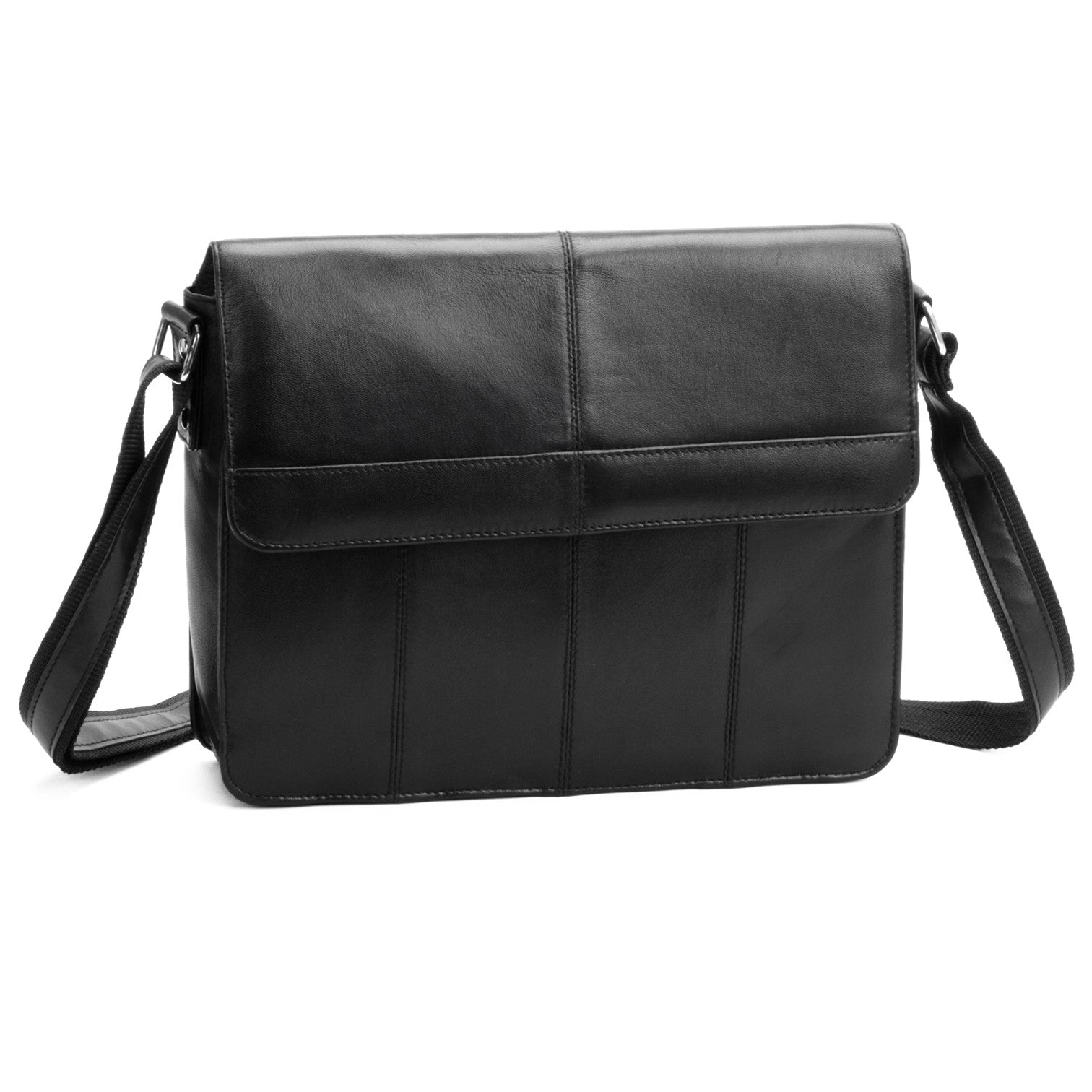 Duffy Klaffväska Fårnappa Svart