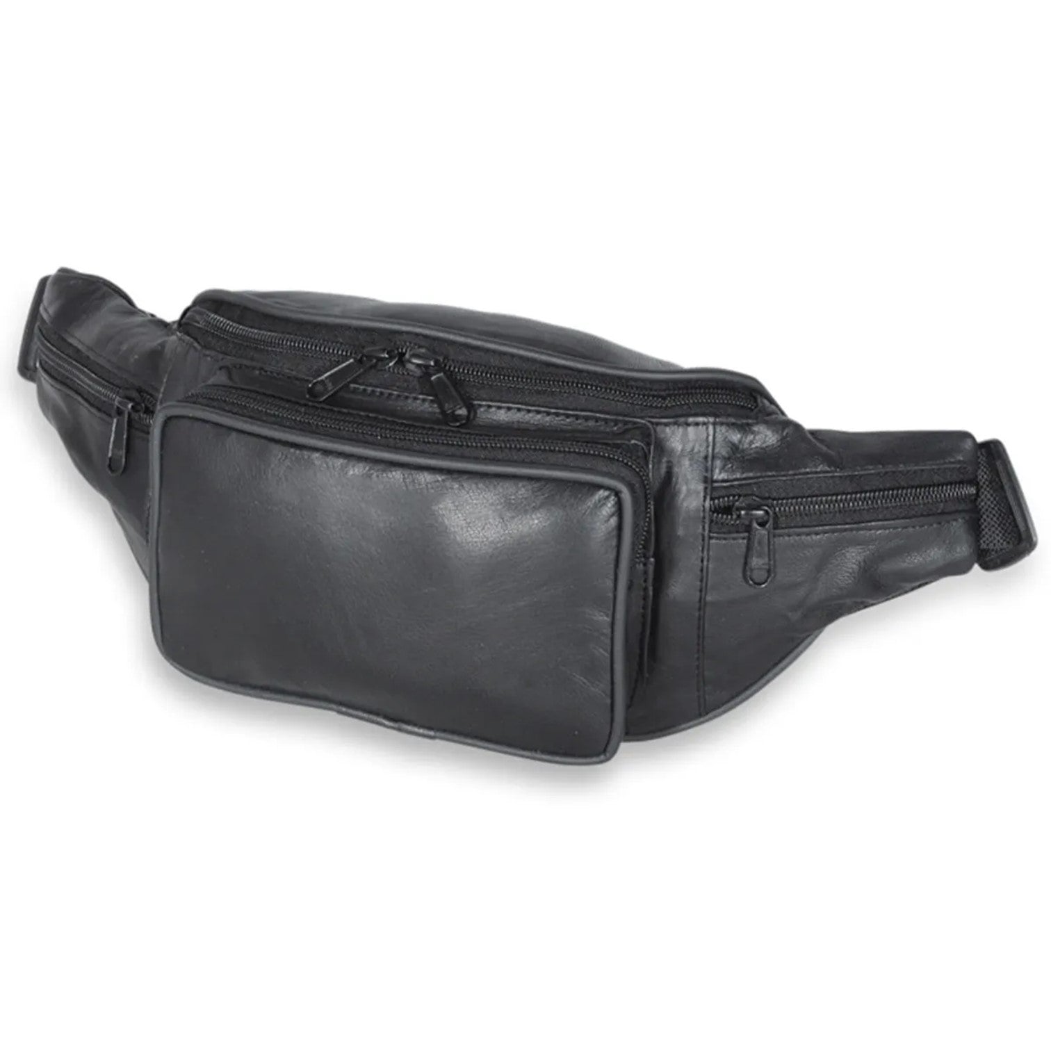 Duffy Unisex Midjeväska i Skinn Svart