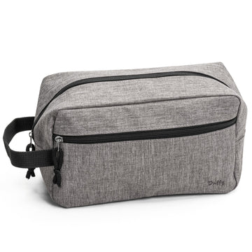 Duffy Unisex -kosmetiikkalaukku, harmaa