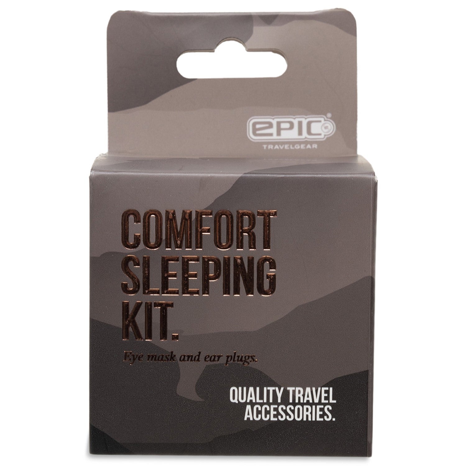 Epic Ögonmask/Öronproppar Svart