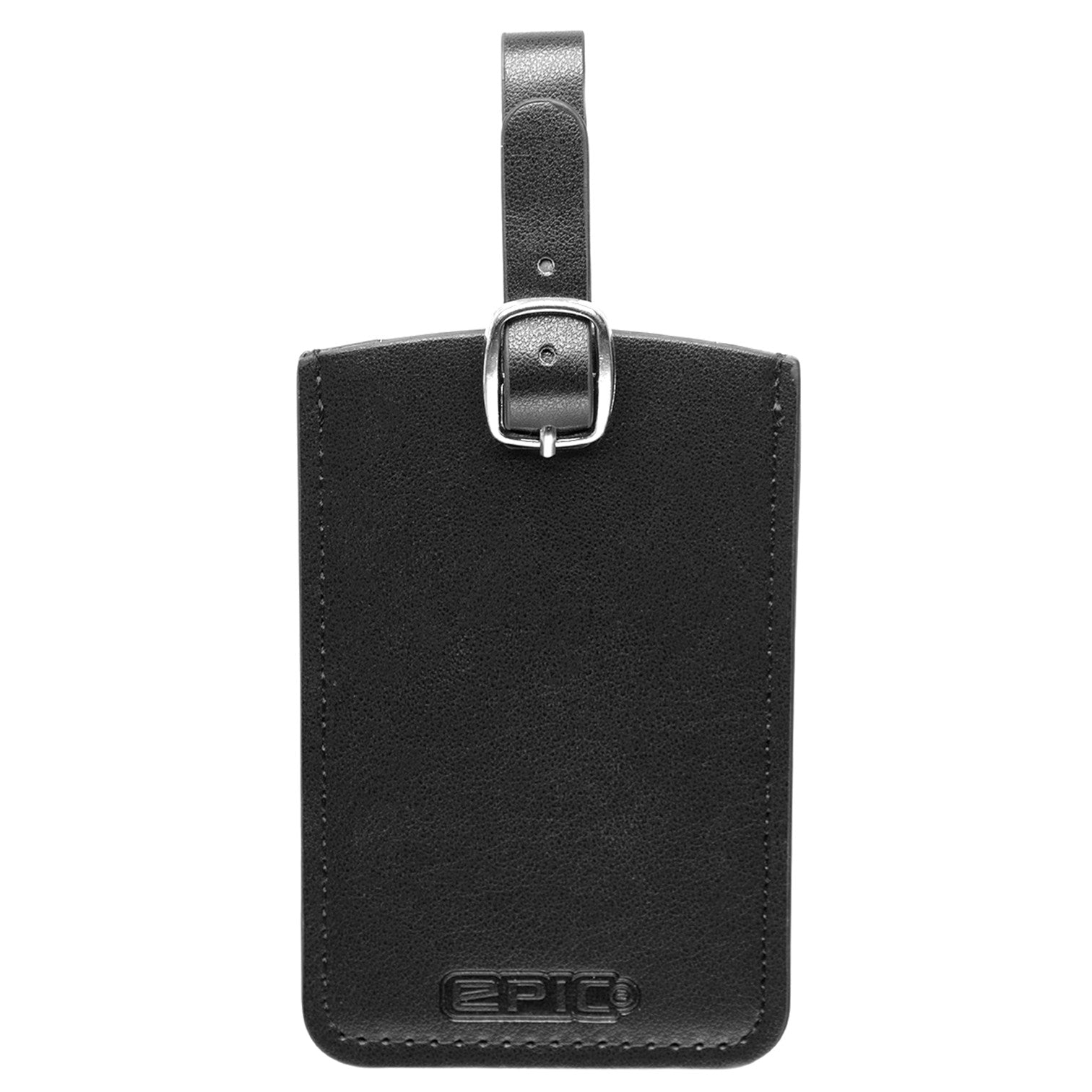 Epic Bagagetag i PU-Läder Svart