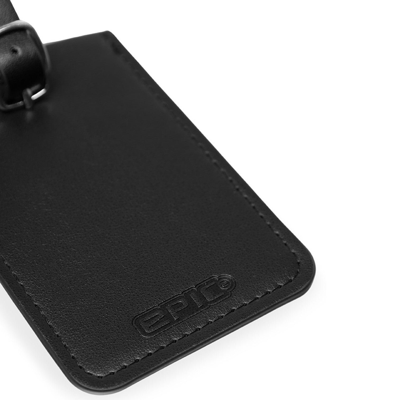 Epic Bagagetag i PU-Läder Svart