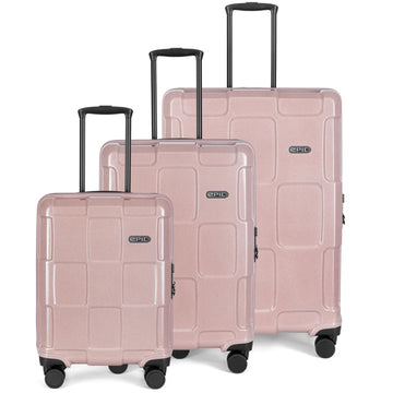 Epic Crate Reflex - 3 Set Resväskor Crystal Rose